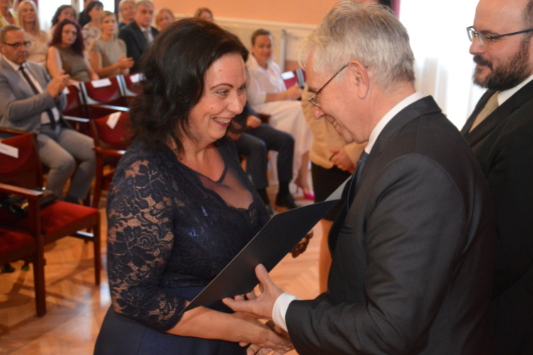 Városunk és a kistérség pedagógusait köszöntötték