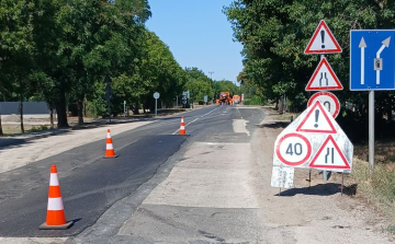 Megújul a Haleszi út első szakasza