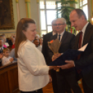 Városi kitüntetésben részesültek kimagasló munkát végző példaképeink