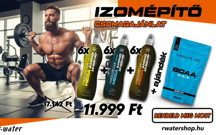 Rendelj BCAA-t az Absolute Live-tól és spórolj!