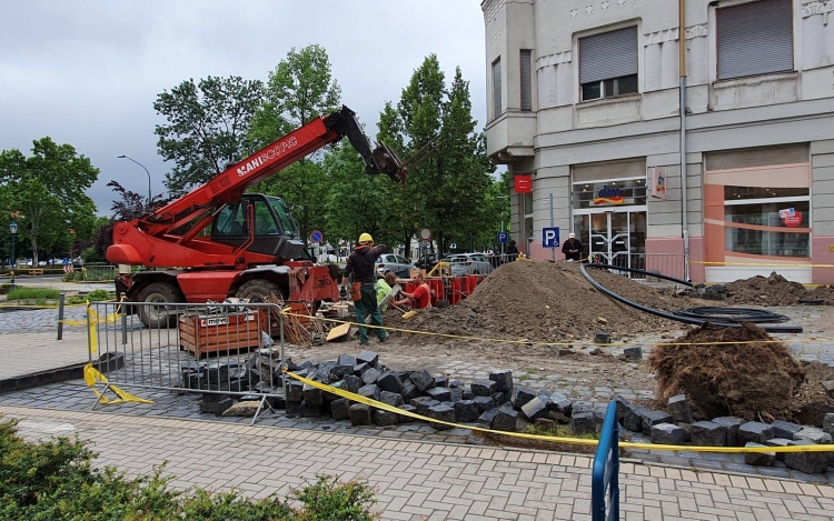 Tájékoztató a Zöldváros munkálataival kapcsolatban