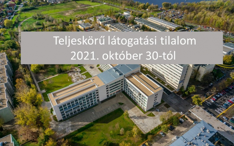 Teljeskörű látogatási tilalom lép életbe 2021. október 30-tól