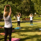 A Jóga Világnapját ünnepelték Kiskunfélegyházán