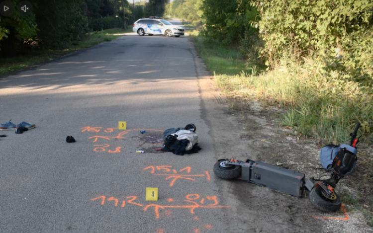 Őzzel ütközött egy rolleres – a férfi életét vesztette