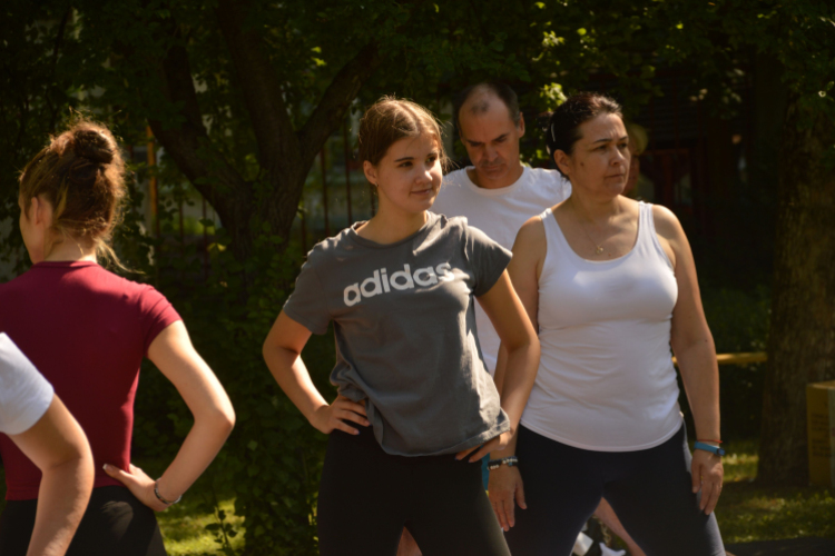 A Jóga Világnapját ünnepelték Kiskunfélegyházán