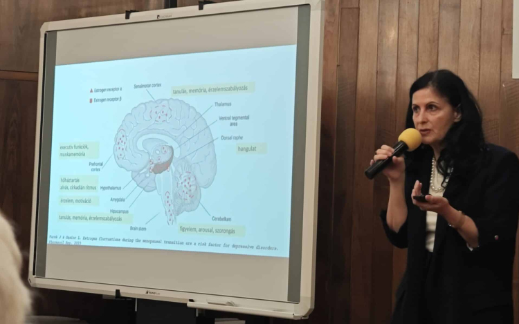 Mentális egészség és idegtudomány a középpontban – Dr. Máttyássy Adrienn előadása