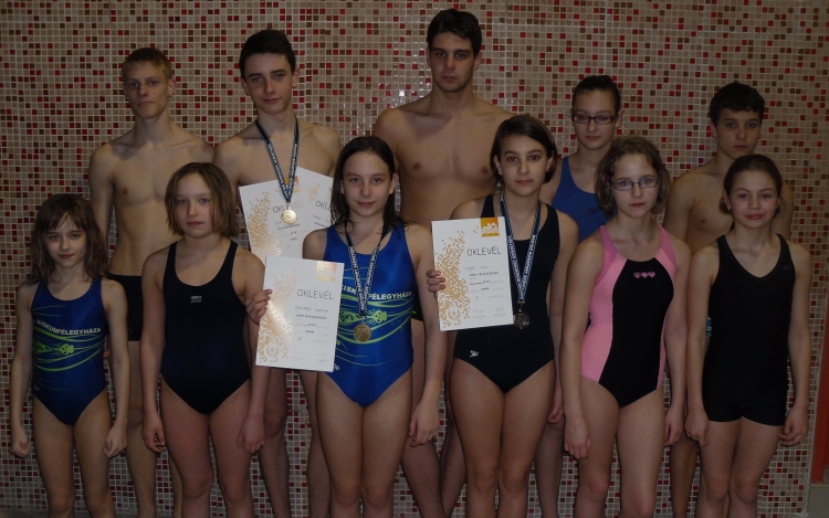 Úszó sikerek az Országos diákolimpián