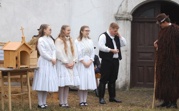 Élő Betlehem a Kálvária-kápolnánál