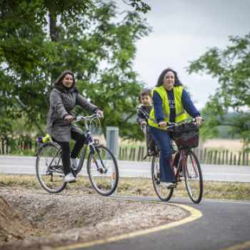 Turisztikai kerékpárutat avattak Petőfiszálláson