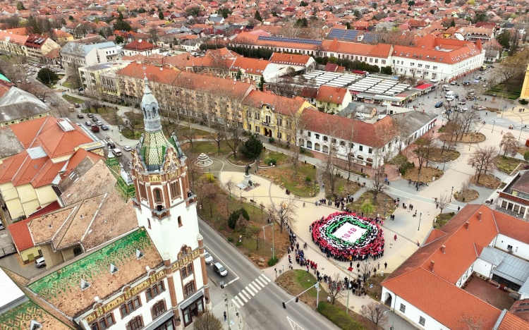 A félegyházi ifjak így emlékeznek a márciusi ifjakra