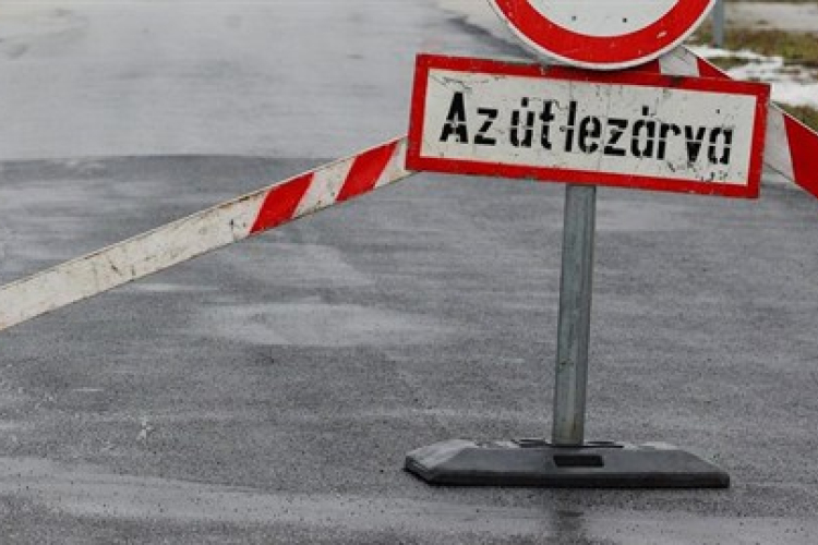 Útlezárás közvilágítás csere miatt