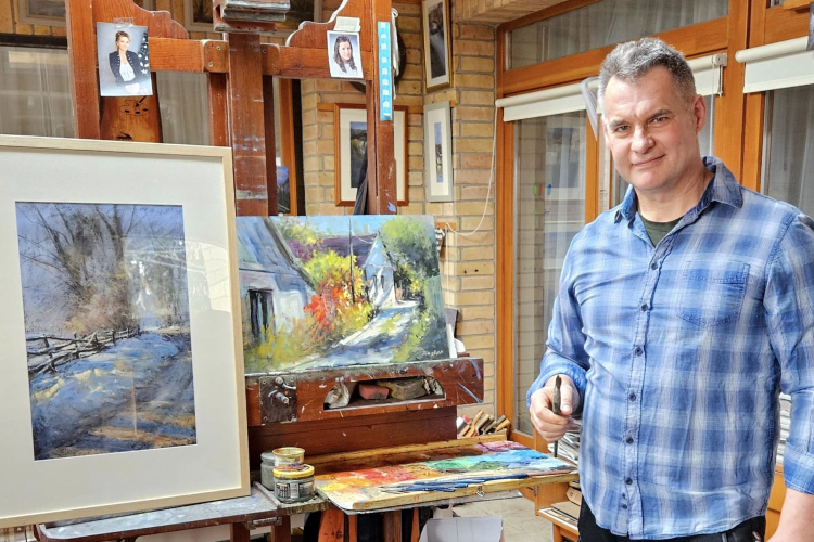 Ziegler–Németh Ferenc festőművész kiállítása nyílik Kiskunfélegyházán