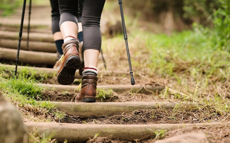 Régiós nordic walking túra Szankon