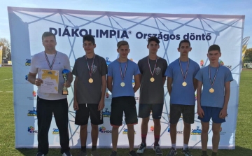 Diákolimpiai bajnok lett a Constantinum csapata