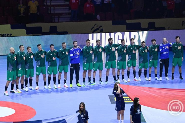 Férfi kézilabda Eb - A magyar válogatott döntetlent játszott Svájccal