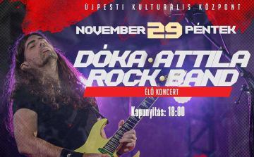 Dóka Attila koncert lesz Budapesten!