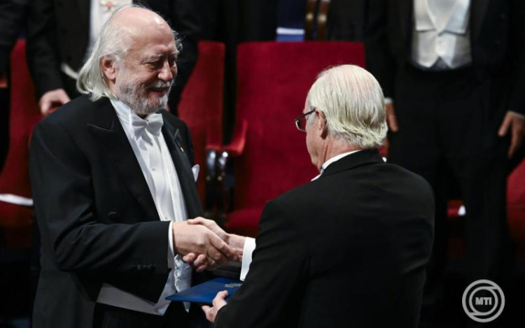 Nobel-díj - Krasznahorkai László átvette az irodalmi Nobel-díjat