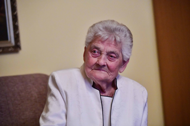 Tartalmasan tölti mindennapjait a 90 éves Erzsike néni