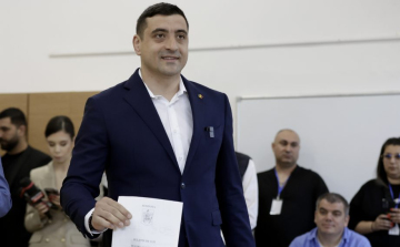 Román elnökválasztás - Részeredmények: 20 százalékpontos előnnyel került a második fordulóba George Simion AUR-elnök