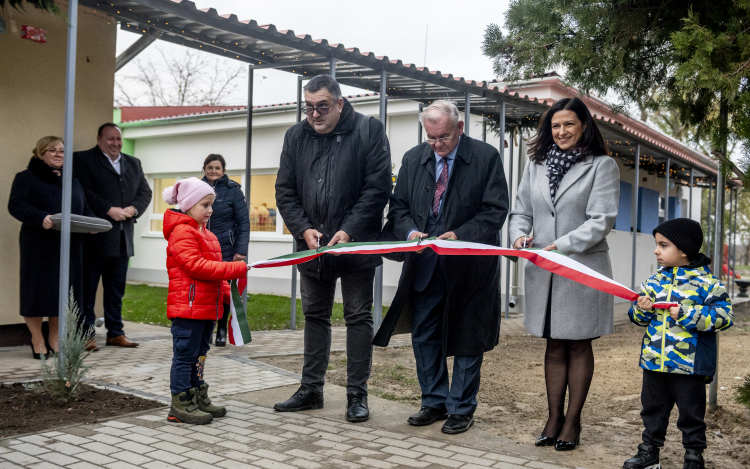 Tornaszobát avattak a Gátéri Liget Óvodában
