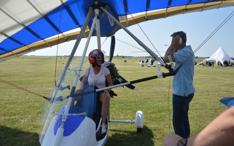 Sok látogatót vonzott a repülőtér családi napja