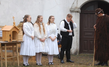 Élő Betlehem a Kálvária-kápolnánál