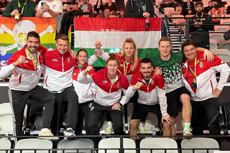 Öt érmet nyertek a magyarok a teqball-világbajnokságon