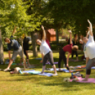 A Jóga Világnapját ünnepelték Kiskunfélegyházán