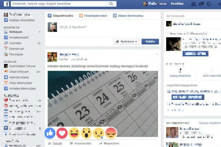 Nem vette észre? Itt vannak az új Facebook-gombok