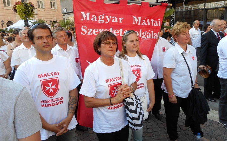 A kiskunfélegyházi máltai csoport augusztusban sem tétlenkedett