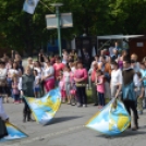 Városi ünnepünk elmaradhatatlan vendégei a zászlóforgatók