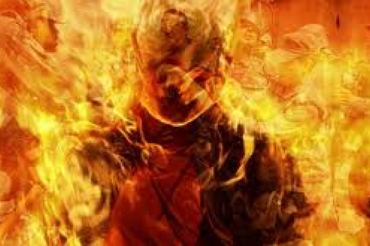 Felgyújtotta magát, és berohant a rendőrszékházba