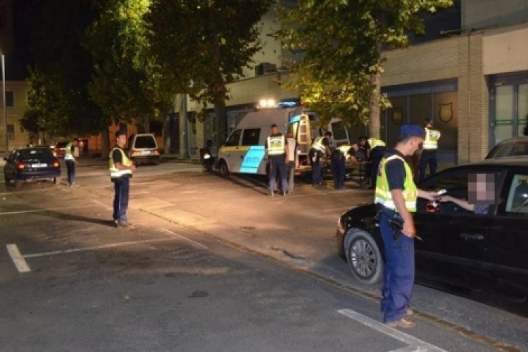 Fokozott ellenőrzést tartottak a kecskeméti rendőrök