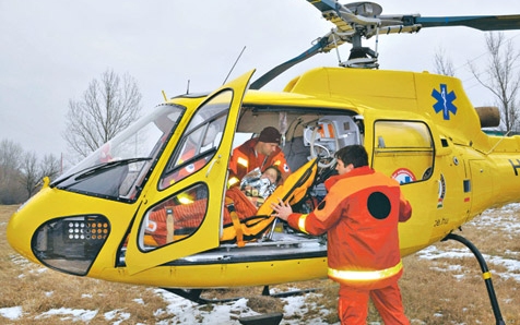 Korszerű mentőhelikopterek állnak munkába