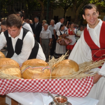 Aratófelvonulás és kenyérszentelés