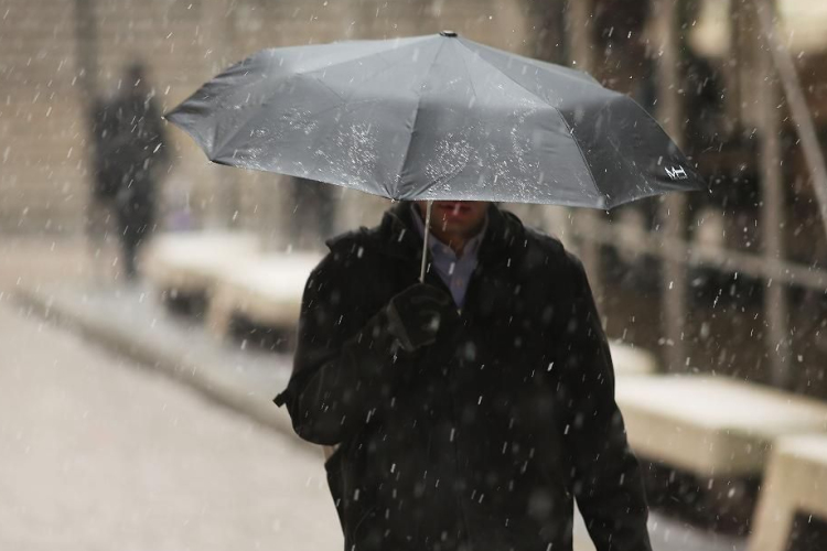 Délután havazás lehet az esőből